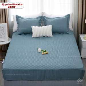 Bộ ga gối chun chần Misuko Rio