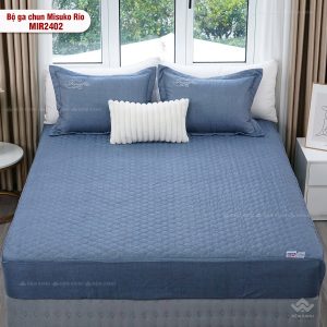 Bộ ga gối chun chần Misuko Rio - Ảnh 8
