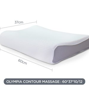 Alternative view of Gối cao su Olympia Contour Massage 37x60cm