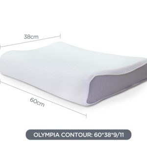 Alternative view of Gối cao su Olympia Contour 38x60cm