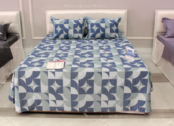 Chăn ga gối Sông Hồng Basic cotton BC22058 - Ảnh 2