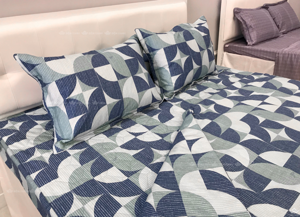 Chăn ga gối Sông Hồng Basic cotton BC22058 - Ảnh 10