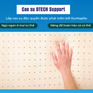 Đệm cao su Dunlopillo Latex World Eco Fresh 25cm - Ảnh 4