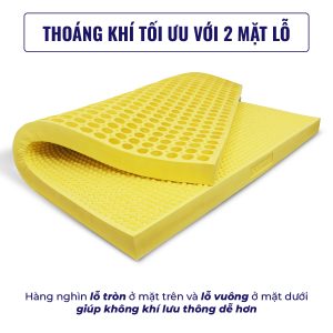 Đệm cao su Olympia AQUA massage (đệm cao su thiên nhiên 100%) - Ảnh 6