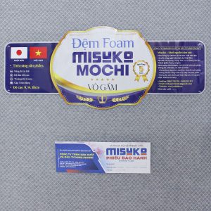 Đệm Foam Nhật Bản Misuko Mochi gập 3 gấm xốp - Ảnh 5