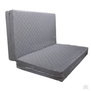 Đệm cao su tổng hợp Olympia New Crystal 2 mảnh (lõi trắng, giặt được áo đệm)