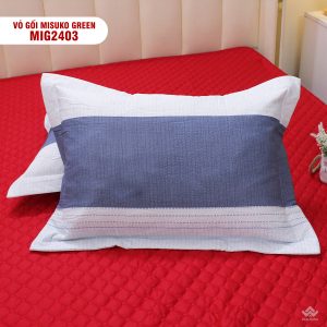 Vỏ gối đầu Misuko Green - Ảnh 4