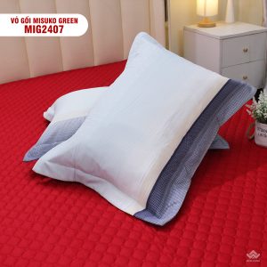 Vỏ gối đầu Misuko Green - Ảnh 8
