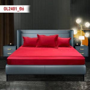 Ga gối Olympia Lucas OL2401 cotton line màu đỏ