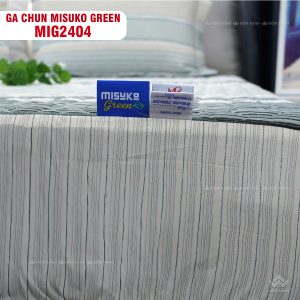 Bộ chăn ga gối Nhật Bản Misuko Green MIG2404 - Ảnh 3