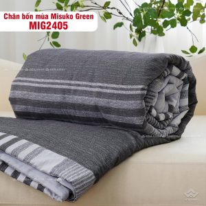 Bộ chăn ga gối Nhật Bản Misuko Green MIG2405 - Ảnh 9