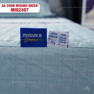 Bộ chăn ga gối Nhật Bản Misuko Green MIG2407 - Ảnh 6