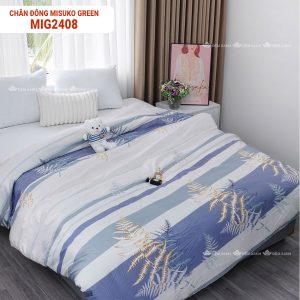 Chăn đông Nhật Bản Misuko Green MIG2408 - Ảnh 3