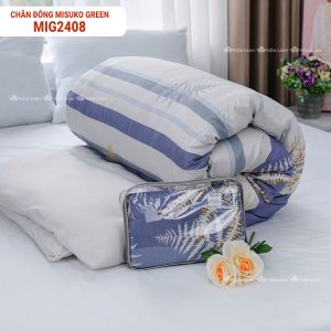 Chăn đông Nhật Bản Misuko Green MIG2408 - Ảnh 4