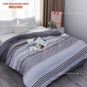 Chăn đông Nhật Bản Misuko Green MIG2405 - Ảnh 3