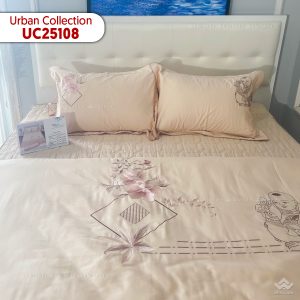 Chăn ga gối Sông Hồng cao cấp Urban UC25108 - Ảnh 4