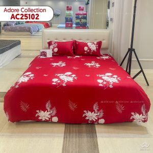 Chăn đông Sông Hồng Adore AC25102 màu đỏ
