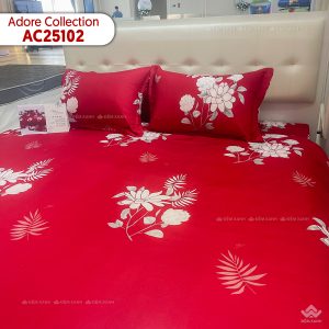 Alternative view of Chăn đông Sông Hồng Adore AC25102 màu đỏ