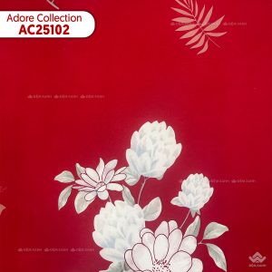 Chăn đông Sông Hồng Adore AC25102 màu đỏ - Ảnh 3