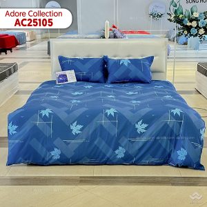 Chăn đông Sông Hồng Adore AC25105 màu xanh đậm