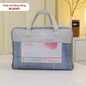 Chăn hè Sông Hồng cotton BC24103 - Ảnh 4