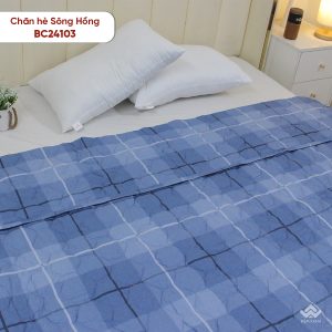 Chăn hè Sông Hồng cotton BC24103 - Ảnh 6