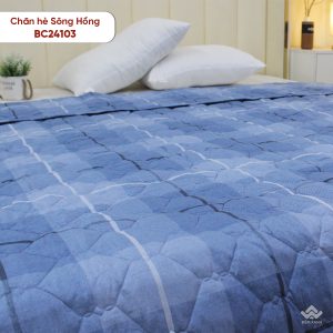 Chăn hè Sông Hồng cotton BC24103 - Ảnh 7