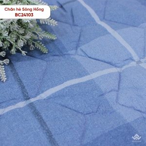 Chăn hè Sông Hồng cotton BC24103 - Ảnh 8