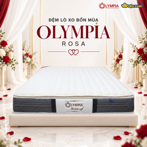 Đệm lò xo Bốn Mùa Olympia Rosa dày 27cm