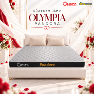 Đệm Foam Olympia Pandora gập 2