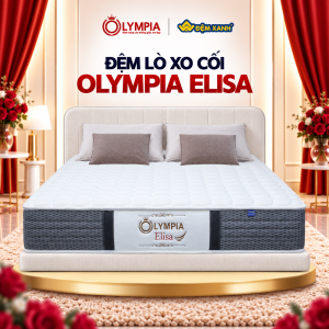 Đệm lò xo cối Olympia Elisa dày 25cm