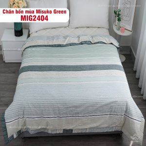 Chăn bốn mùa Misuko Green - Ảnh 10