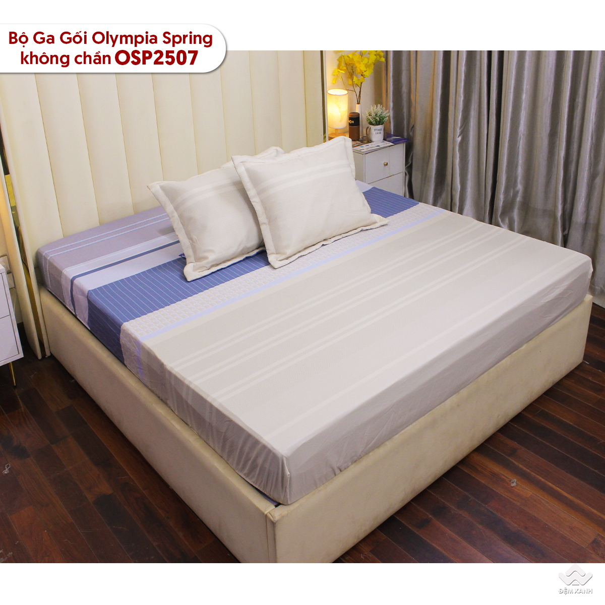 Bộ ga chun Olympia Spring OSP2507 - Ảnh 3