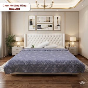 Chăn hè Sông Hồng cotton BC24101 - Ảnh 12