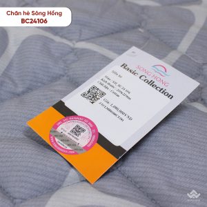 Chăn hè Sông Hồng cotton BC24106 - Ảnh 8