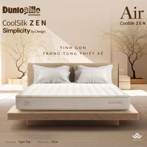 Đệm Lò Xo Dunlopillo CoolSilk ZEN Air 25cm