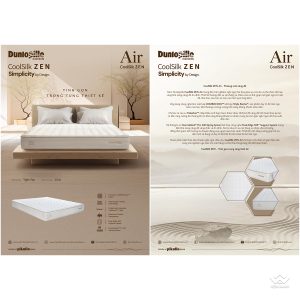 Đệm Lò Xo Dunlopillo CoolSilk ZEN Air 25cm - Ảnh 9