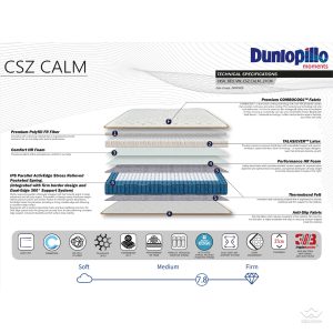 Đệm lò xo Dunlopillo Coolsilk Zen Calm cao 27cm - Ảnh 6