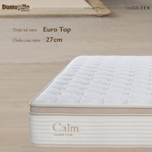 Đệm lò xo Dunlopillo Coolsilk Zen Calm cao 27cm - Ảnh 8