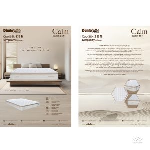 Đệm lò xo Dunlopillo Coolsilk Zen Calm cao 27cm - Ảnh 9