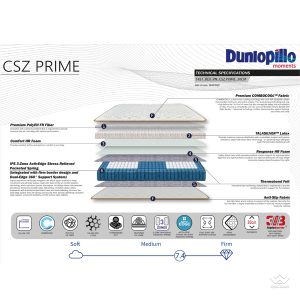 Đệm lò xo Dunlopillo Coolsilk Zen Prime cao 30cm - Ảnh 6