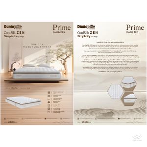 Đệm lò xo Dunlopillo Coolsilk Zen Prime cao 30cm - Ảnh 7