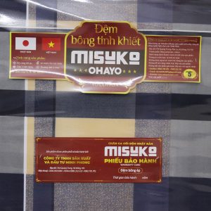 Đệm bông ép Nhật Bản Misuko Ohayo (lõi bông tinh khiết) - Ảnh 6