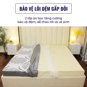 Đệm cao su Olympia AQUA (đệm cao su thiên nhiên) - Ảnh 3