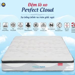 Đệm lò xo Dunlopillo Perfect Cloud 28cm - Ảnh 4