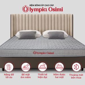Alternative view of Đệm Olympia Osimi Gấp 2 Cao Cấp - Bông Ép Kết Hợp Memory Foam - Bảo Hành 10 Năm