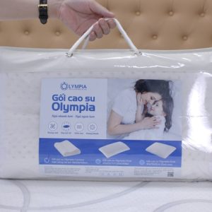 Gối cao su Olympia Contour lượn sóng trẻ em 30x50cm