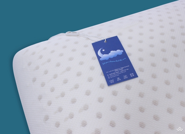 Gối cao su Olympia Oval 40x70cm cao 12cm - Ảnh 9