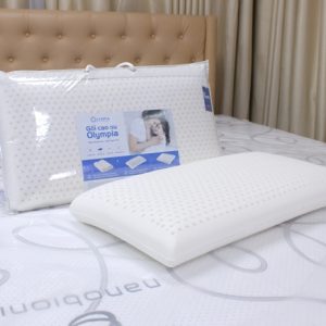 Gối cao su Olympia Oval 40x70cm cao 12cm