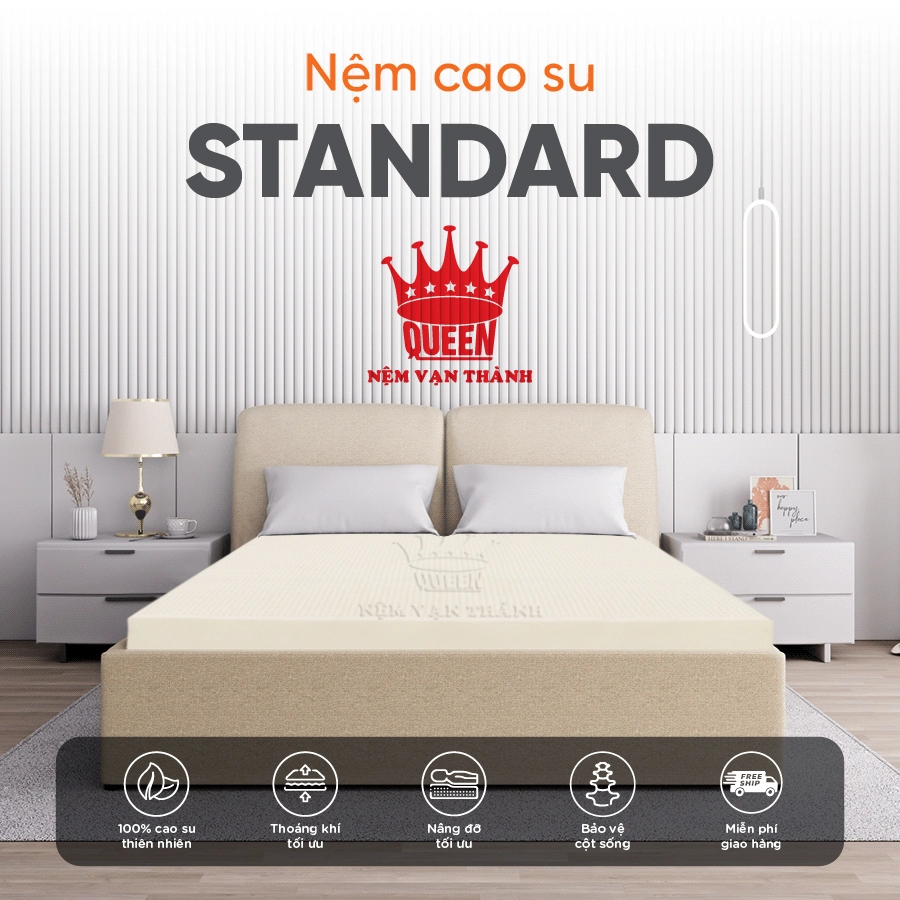 Đệm cao su Vạn Thành Standard